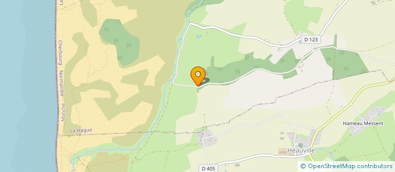 localisation de l'entreprise MONSIEUR EMMANUEL PAIN  LA HAGUE