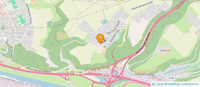 localisation de l'entreprise MONSIEUR EMMANUEL PALFRAY  GONFREVILLE L ORCHER