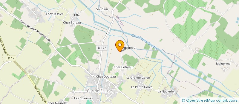 localisation de l'entreprise MONSIEUR EMMANUEL PAPIN  CORME-ECLUSE