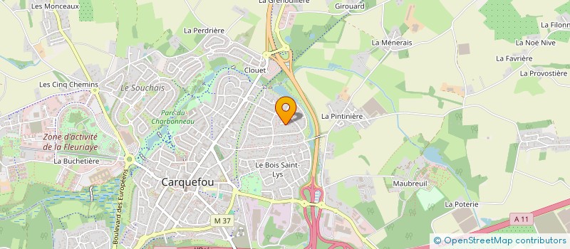 localisation de l'entreprise MONSIEUR EMMANUEL PARIS  CARQUEFOU