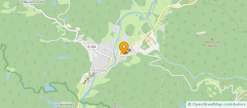 localisation de l'entreprise MONSIEUR EMMANUEL PARISOT  BELONCHAMP