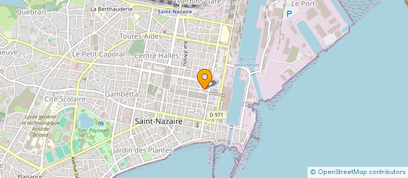 localisation de l'entreprise MONSIEUR EMMANUEL PASCAL  SAINT-NAZAIRE