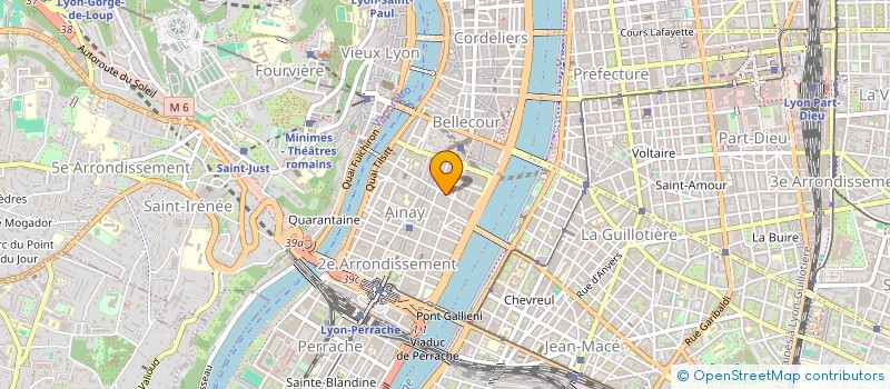 localisation de l'entreprise MONSIEUR EMMANUEL PASSOT  LYON