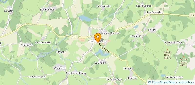 localisation de l'entreprise MONSIEUR EMMANUEL PATEYRON à LE GRAND-BOURG