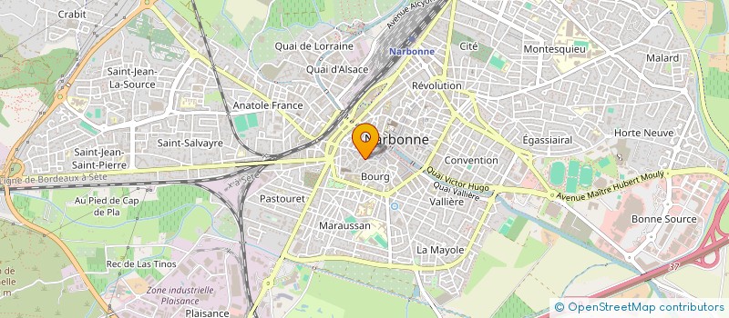 localisation de l'entreprise MONSIEUR EMMANUEL PATRAC  NARBONNE