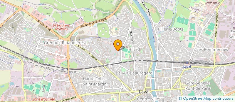 localisation de l'entreprise MONSIEUR EMMANUEL PEDRONO à LAVAL
