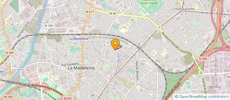 localisation de l'entreprise MONSIEUR EMMANUEL PELLATON à MARCQ-EN-BARŒUL