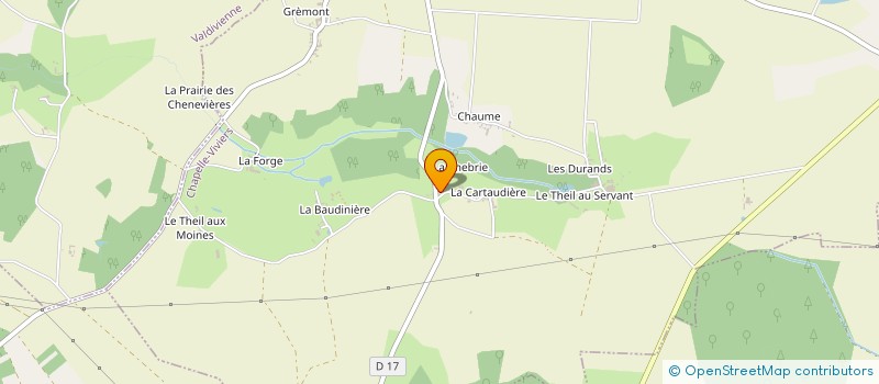 localisation de l'entreprise MONSIEUR EMMANUEL PELLETIER  CHAPELLE-VIVIERS