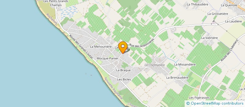 localisation de l'entreprise MONSIEUR EMMANUEL PEPONNET  SAINT PIERRE D'OLERON