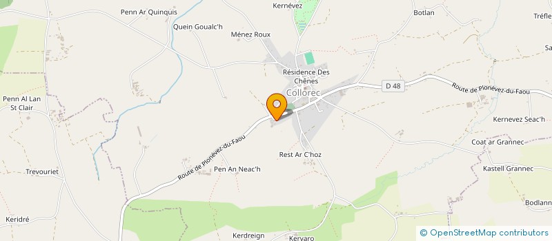 localisation de l'entreprise MONSIEUR EMMANUEL PERON à PLONEVEZ-DU-FAOU