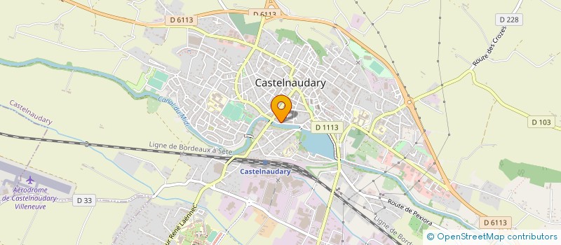 localisation de l'entreprise MONSIEUR EMMANUEL PERUZZARO  CASTELNAUDARY