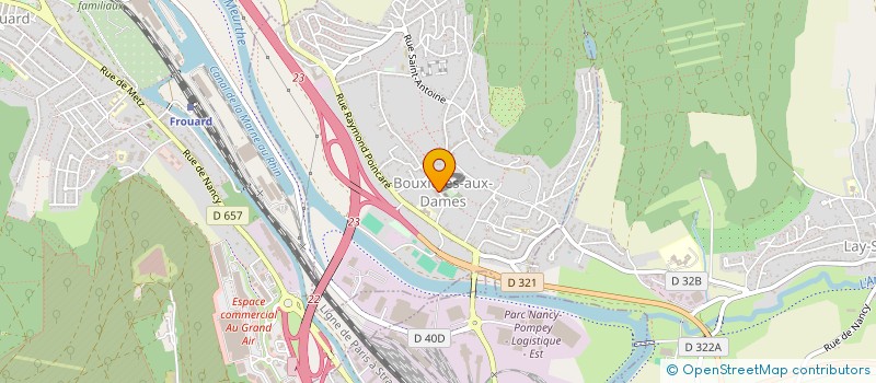 localisation de l'entreprise MONSIEUR EMMANUEL PETIT  BOUXIERES-AUX-DAMES