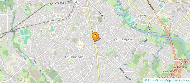 localisation de l'entreprise MONSIEUR EMMANUEL PEUDON à REZE