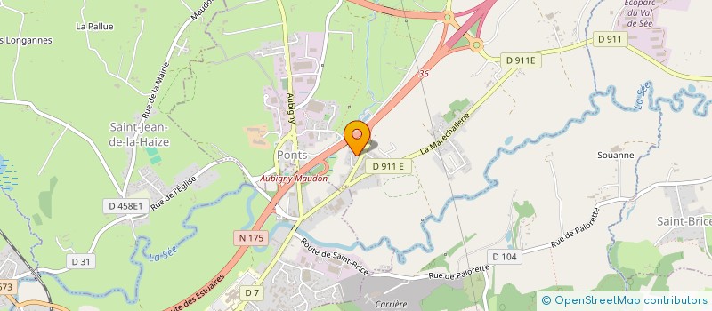 localisation de l'entreprise MONSIEUR EMMANUEL PHILIPPE  PONTS