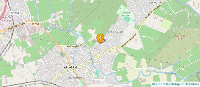 localisation de l'entreprise MONSIEUR EMMANUEL PHILIPPE à LA CRAU
