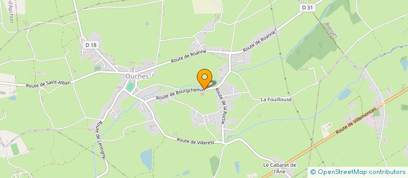 localisation de l'entreprise MONSIEUR EMMANUEL PIAT  OUCHES