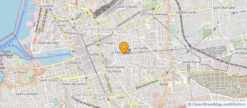 localisation de l'entreprise MONSIEUR EMMANUEL PICAUD à MARSEILLE