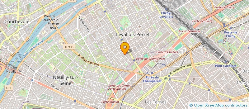 localisation de l'entreprise MONSIEUR EMMANUEL PICON à LEVALLOIS-PERRET