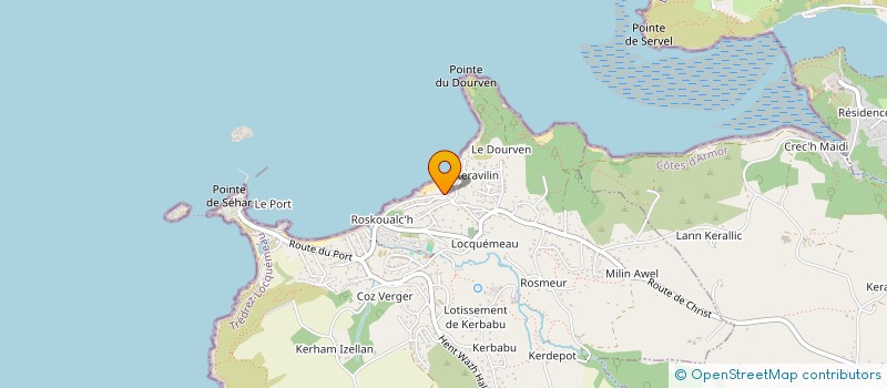 localisation de l'entreprise MONSIEUR EMMANUEL PIGNOT à TREDREZ-LOCQUEMEAU