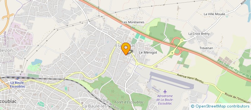 localisation de l'entreprise MONSIEUR EMMANUEL PIGUET à LA BAULE-ESCOUBLAC