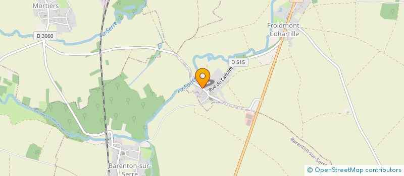 localisation de l'entreprise MONSIEUR EMMANUEL PILLAULT  FROIDMONT-COHARTILLE