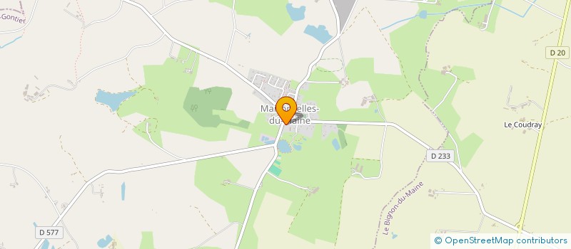 localisation de l'entreprise MONSIEUR EMMANUEL PINOT  MAISONCELLES-DU-MAINE