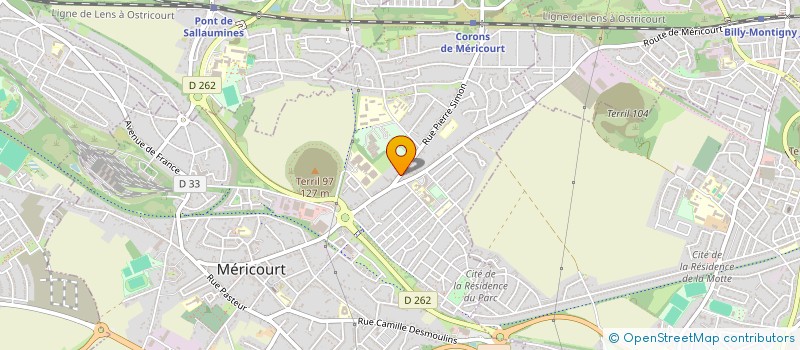 localisation de l'entreprise MONSIEUR EMMANUEL PINTO DEL SILVA à MERICOURT