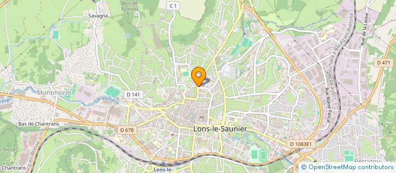 localisation de l'entreprise MONSIEUR EMMANUEL PIQUEREY à LONS-LE-SAUNIER