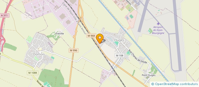 localisation de l'entreprise MONSIEUR EMMANUEL PITOU  OUGES