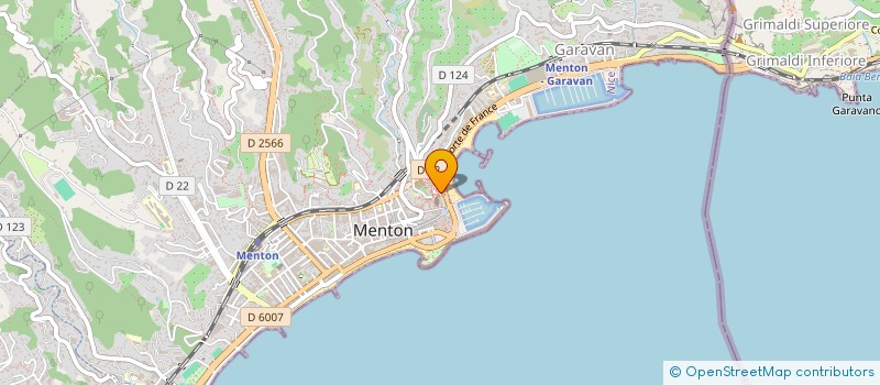 localisation de l'entreprise MONSIEUR EMMANUEL POLIDORI à MENTON