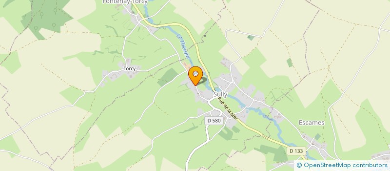 localisation de l'entreprise MONSIEUR EMMANUEL POMMERET  SULLY