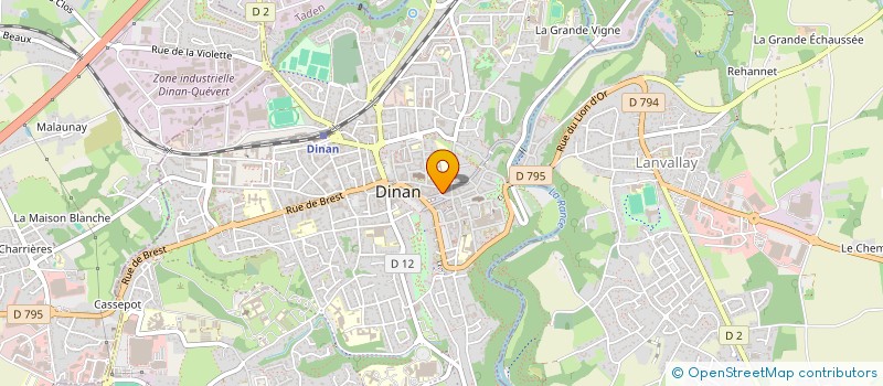 localisation de l'entreprise MONSIEUR EMMANUEL POREE à DINAN