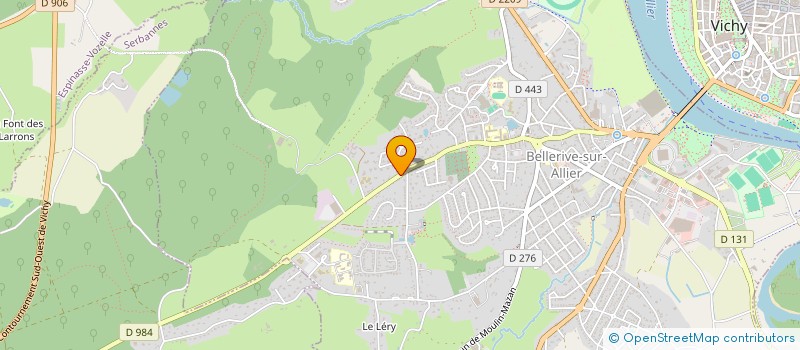 localisation de l'entreprise MONSIEUR EMMANUEL POSSAMAI à BELLERIVE-SUR-ALLIER