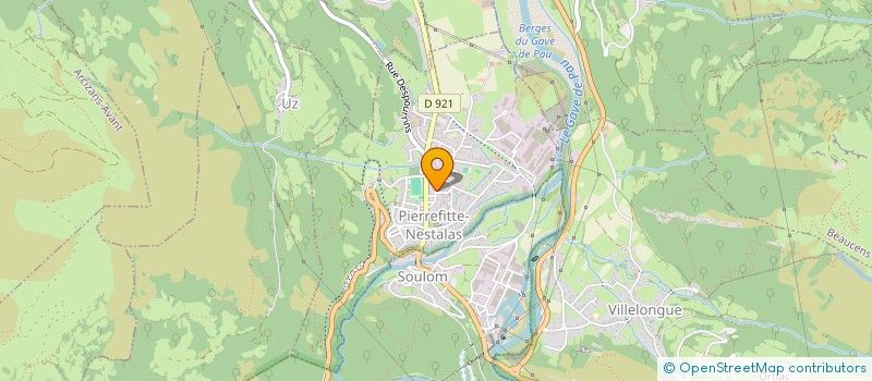 localisation de l'entreprise MONSIEUR EMMANUEL POUGET  PIERREFITTE-NESTALAS