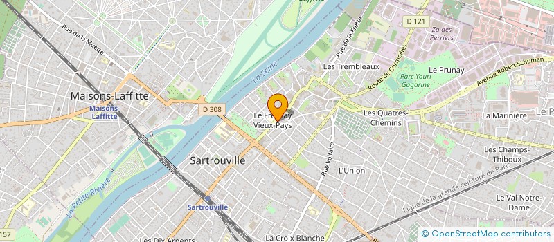localisation de l'entreprise MONSIEUR EMMANUEL POUTOT à SARTROUVILLE