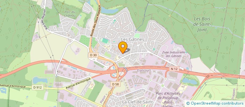 localisation de l'entreprise MONSIEUR EMMANUEL PRACA  PLAISIR