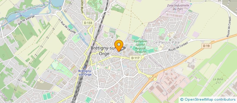 localisation de l'entreprise MONSIEUR EMMANUEL PREAU à BRETIGNY-SUR-ORGE