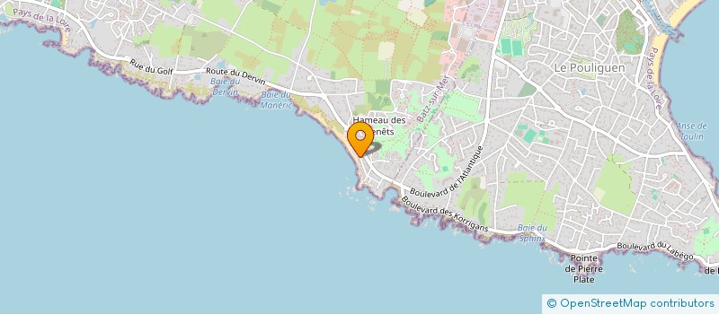 localisation de l'entreprise MONSIEUR EMMANUEL PREVOST  BATZ-SUR-MER