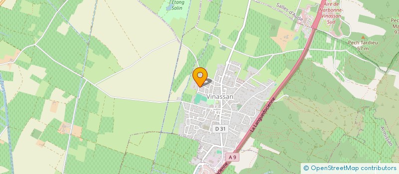 localisation de l'entreprise MONSIEUR EMMANUEL PREVOTAT  VINASSAN