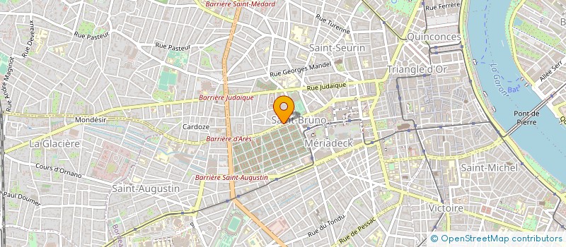 localisation de l'entreprise MONSIEUR EMMANUEL PRIEUR à BORDEAUX