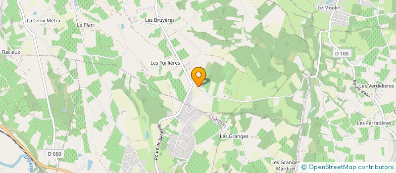 localisation de l'entreprise MONSIEUR EMMANUEL PROUST  SAINT VERAND