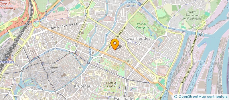 localisation de l'entreprise MONSIEUR EMMANUEL PROVOT à STRASBOURG