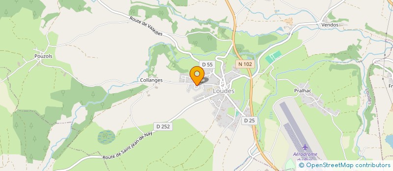 localisation de l'entreprise MONSIEUR EMMANUEL PUCHARD  SAINT-VIDAL