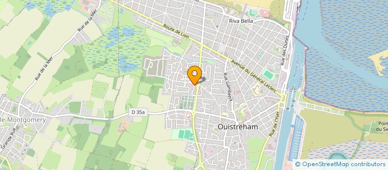 localisation de l'entreprise MONSIEUR EMMANUEL QUEDRU  OUISTREHAM