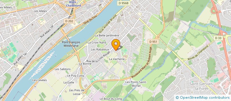 localisation de l'entreprise MONSIEUR EMMANUEL QUENTIN  BLOIS