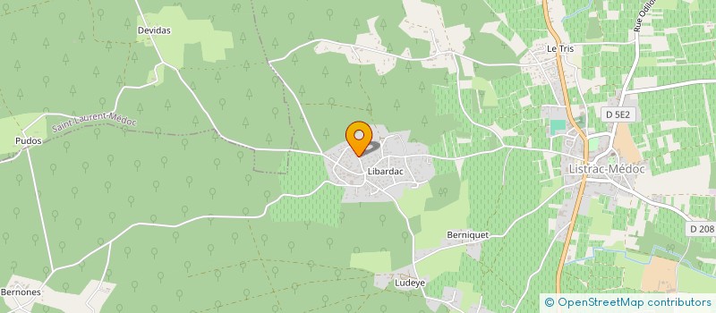 localisation de l'entreprise MONSIEUR EMMANUEL QUEVAL  LISTRAC-MEDOC