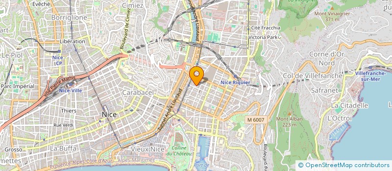 localisation de l'entreprise MONSIEUR EMMANUEL RACHEDI à NICE