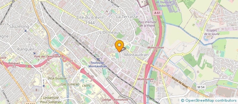 localisation de l'entreprise MONSIEUR EMMANUEL RACHELSON à TOULOUSE