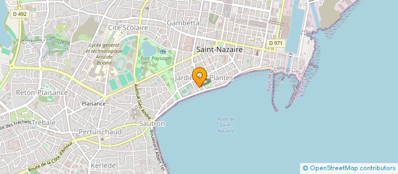 localisation de l'entreprise MONSIEUR EMMANUEL RACHEZ  SAINT-NAZAIRE