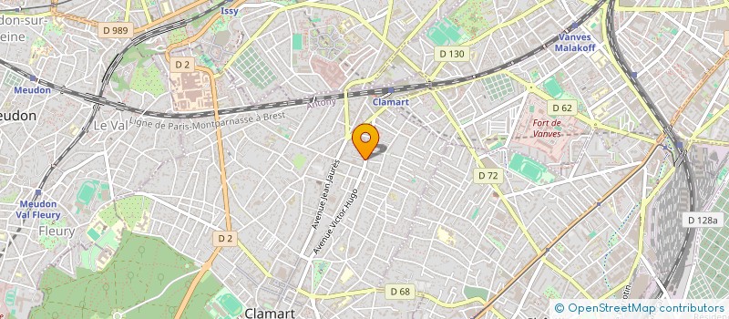 localisation de l'entreprise MONSIEUR EMMANUEL RACLOT à CLAMART